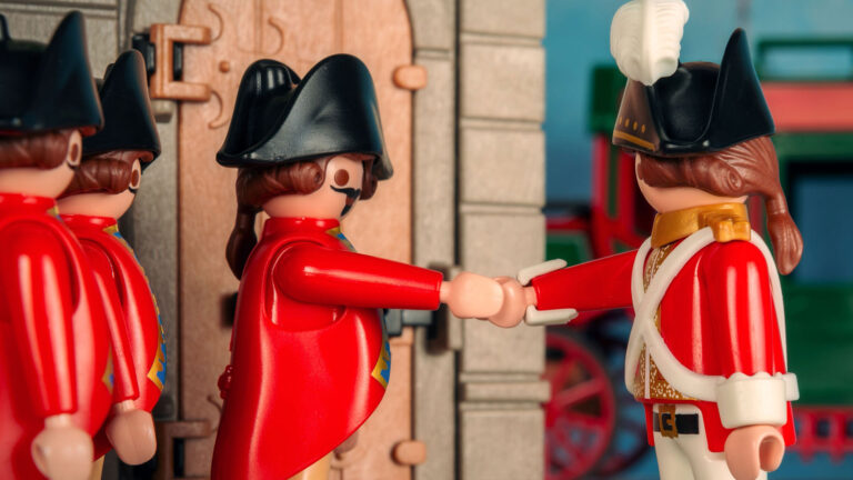 Lego Osnabr&uuml;ck Handshake