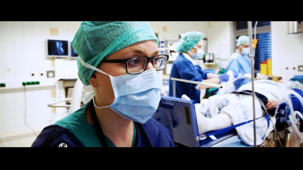 Young Doctors Working